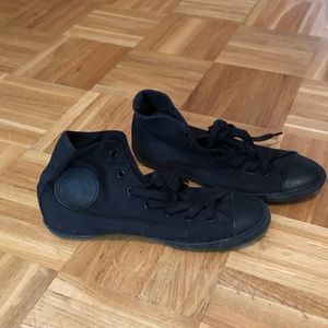 Black converse